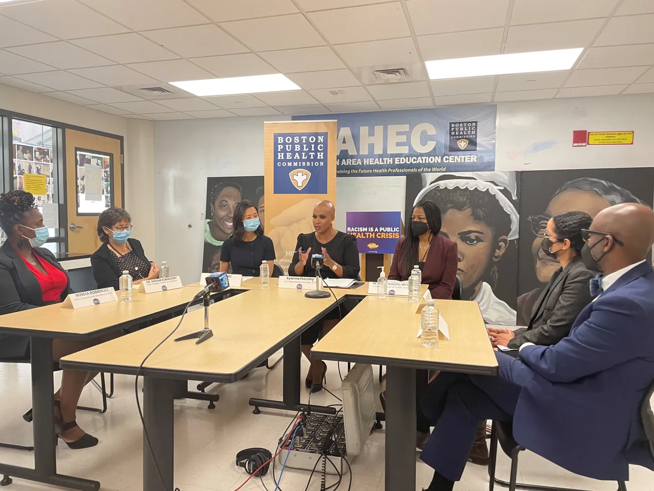 ¿Cómo se busca mejorar la salud en Dorchester, Roxbury y Mattapan?