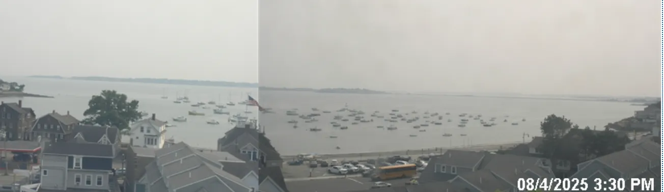 Emiten alerta por mala calidad del aire en Massachusetts