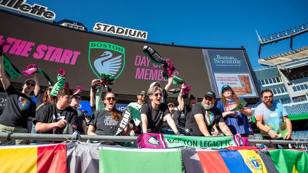 El club de fútbol femenino de Boston jugará su primer partido local en marzo de 2026