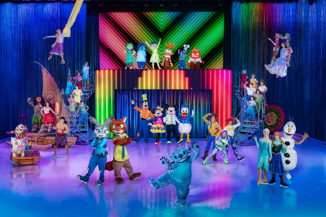 Personajes icónicos de Disney llegan a Boston con un show sobre hielo que incluye la magia colombiana de "Encanto"