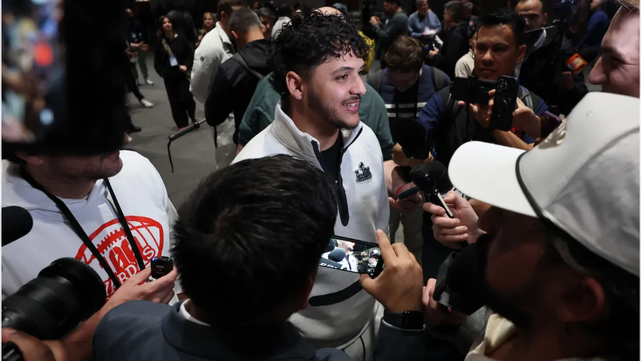 El venezolano Andy Borregales hará historia como el primer nacido en Venezuela en jugar un Super Bowl