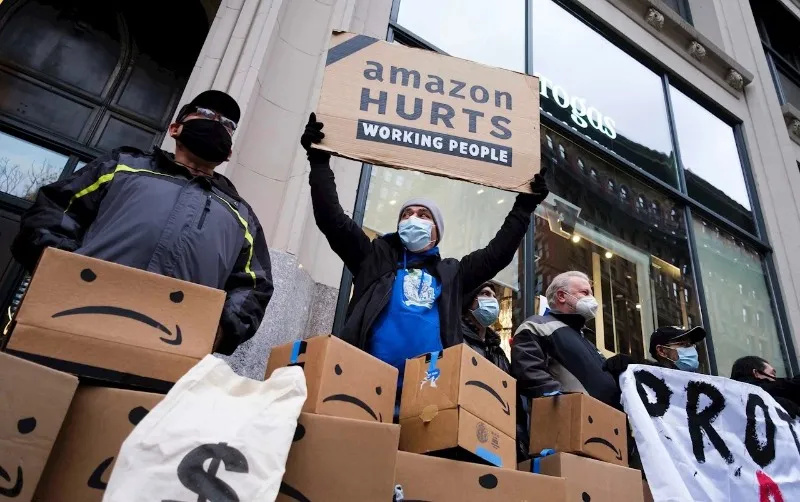 ESPECIAL‌ ‌|‌ Activistas‌ ‌prometen‌ ‌continuar‌ ‌lucha‌ ‌por‌ ‌sindicalizar‌ ‌a‌ ‌Amazon‌