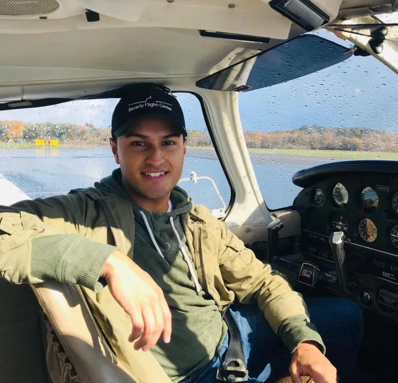 David Cruz Merino: Un piloto salvadoreño