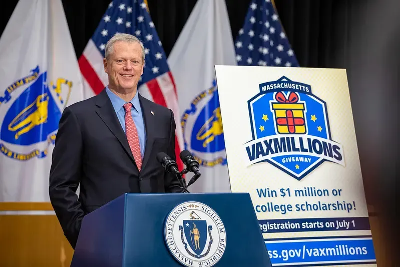 Massachusetts anuncia los ganadores del segundo sorteo de VaxMillions