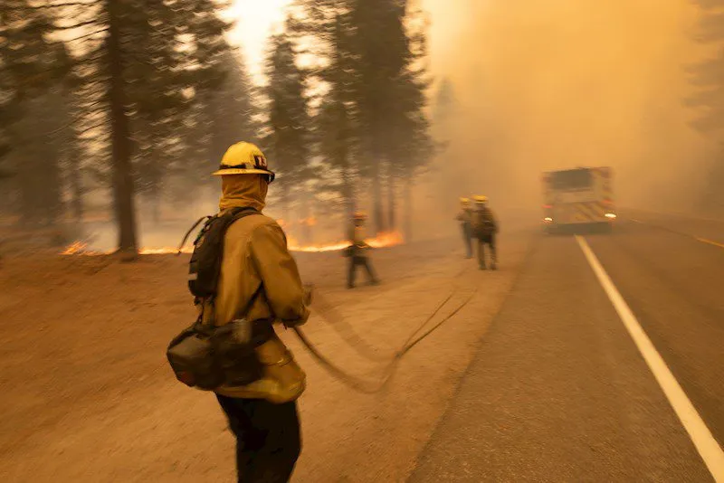 Incendio Caldor