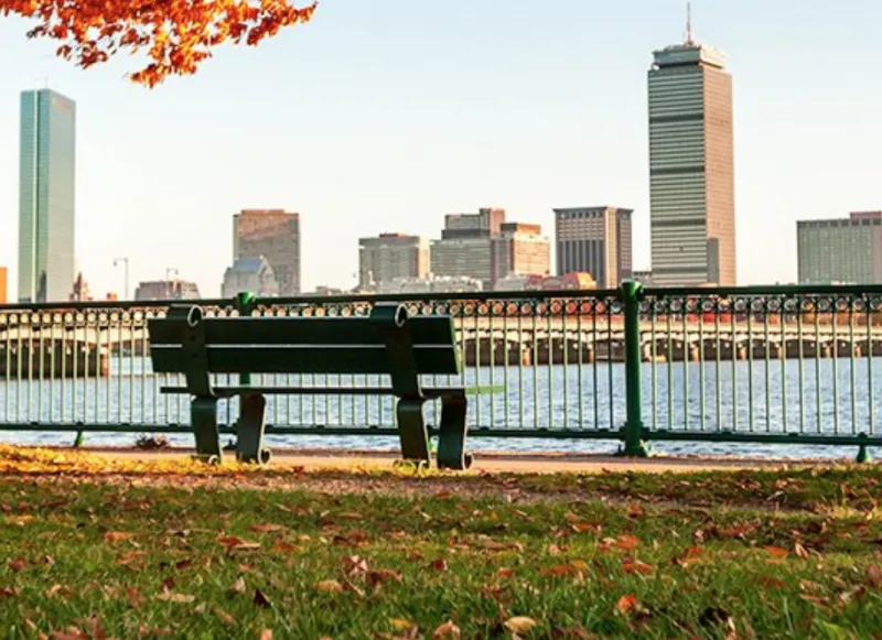 El clima otoñal se comienza a sentir en Boston