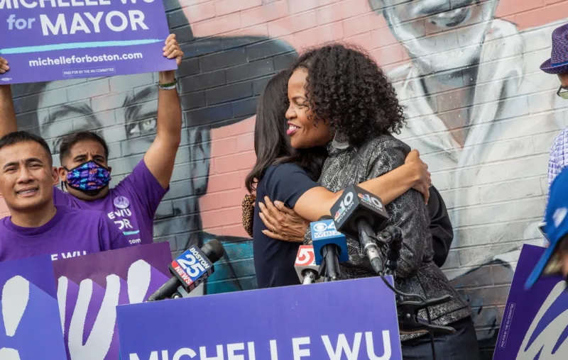 Kim Janey respalda a Michelle Wu como alcaldesa de Boston