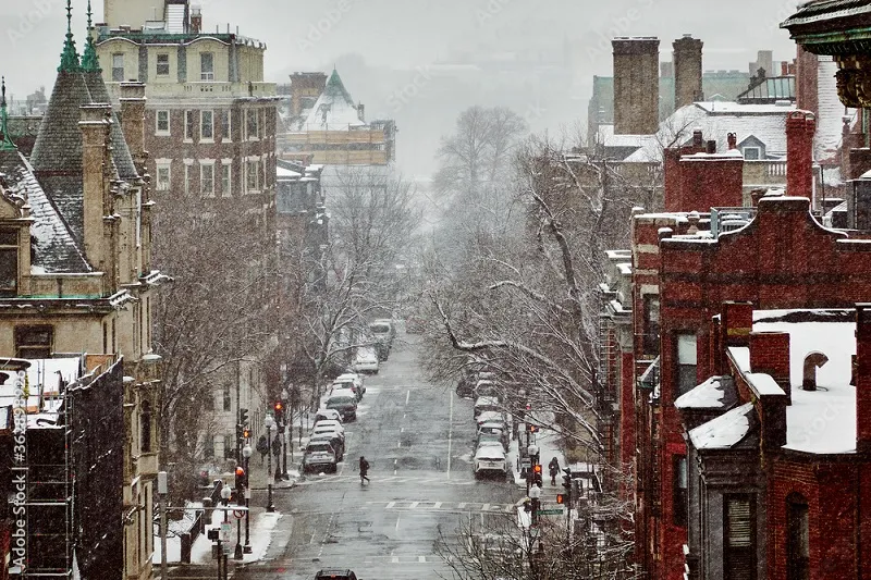 Por fin Boston podría ver de 3 a 6 pulgadas de nieve este viernes