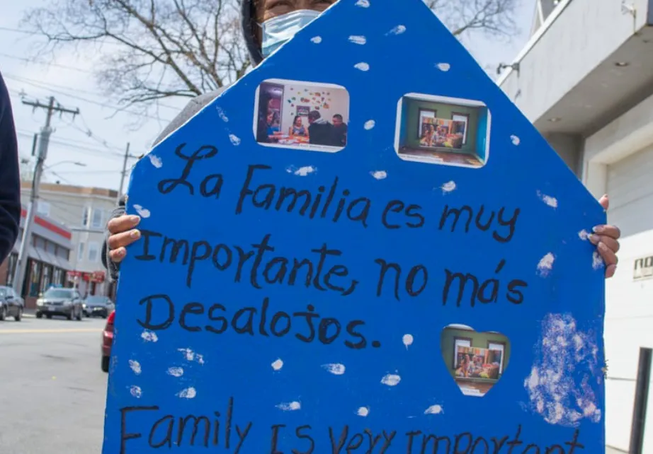 Residentes de Medford Square organizan protesta contra desalojos masivos