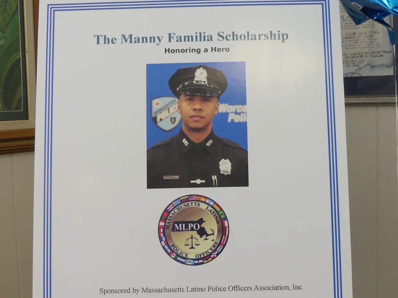 “The Manny Familia Scholarship” beca en honor a un héroe policial