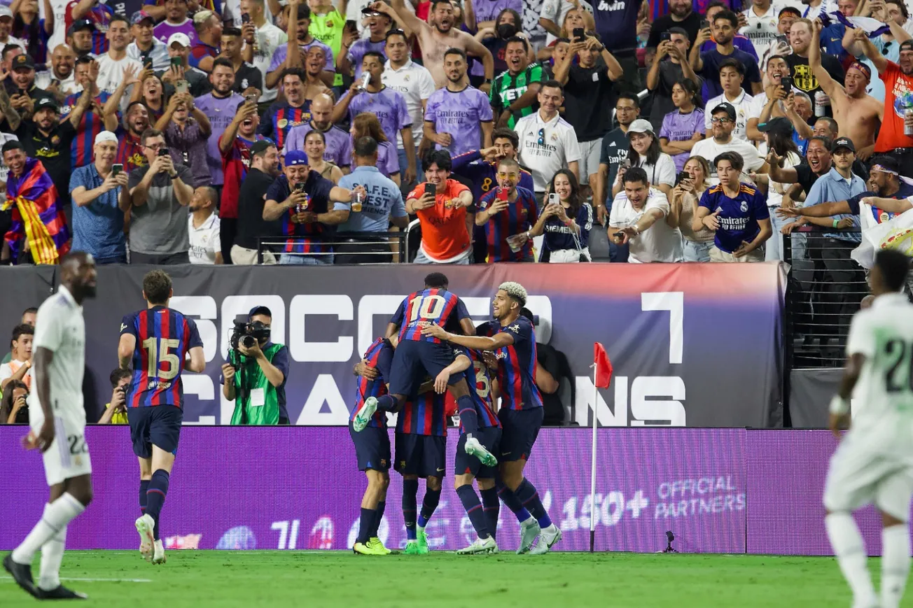 F.C. Barcelona y Real Madrid vivieron un clásico maravilloso en Las Vegas.