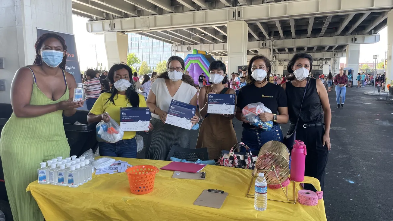El Centro FXB para la Salud y los Derechos Humanos de Harvard junto a Proyecto N95 entregó 34 mil mascarillas a La Colaborati