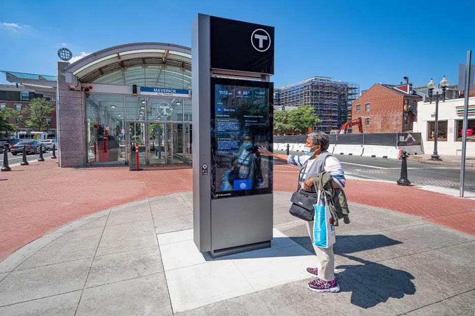 El sistema de transporte anunció hoy la instalación de su primer quiosco de información interactivo