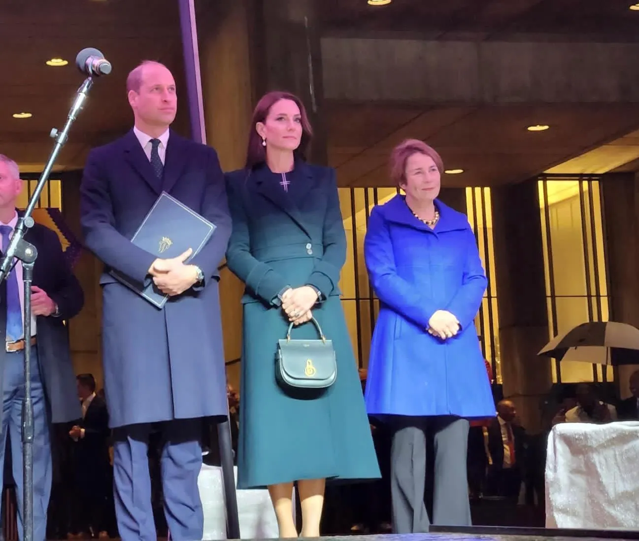 Príncipe William y princesa Kate en Boston. Foto: Stef Arreaga