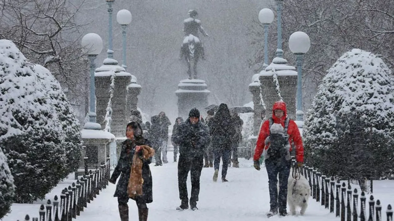¿Acumulación de nieve podría llegar a 40 pulgadas en Boston? Lo que se sabe