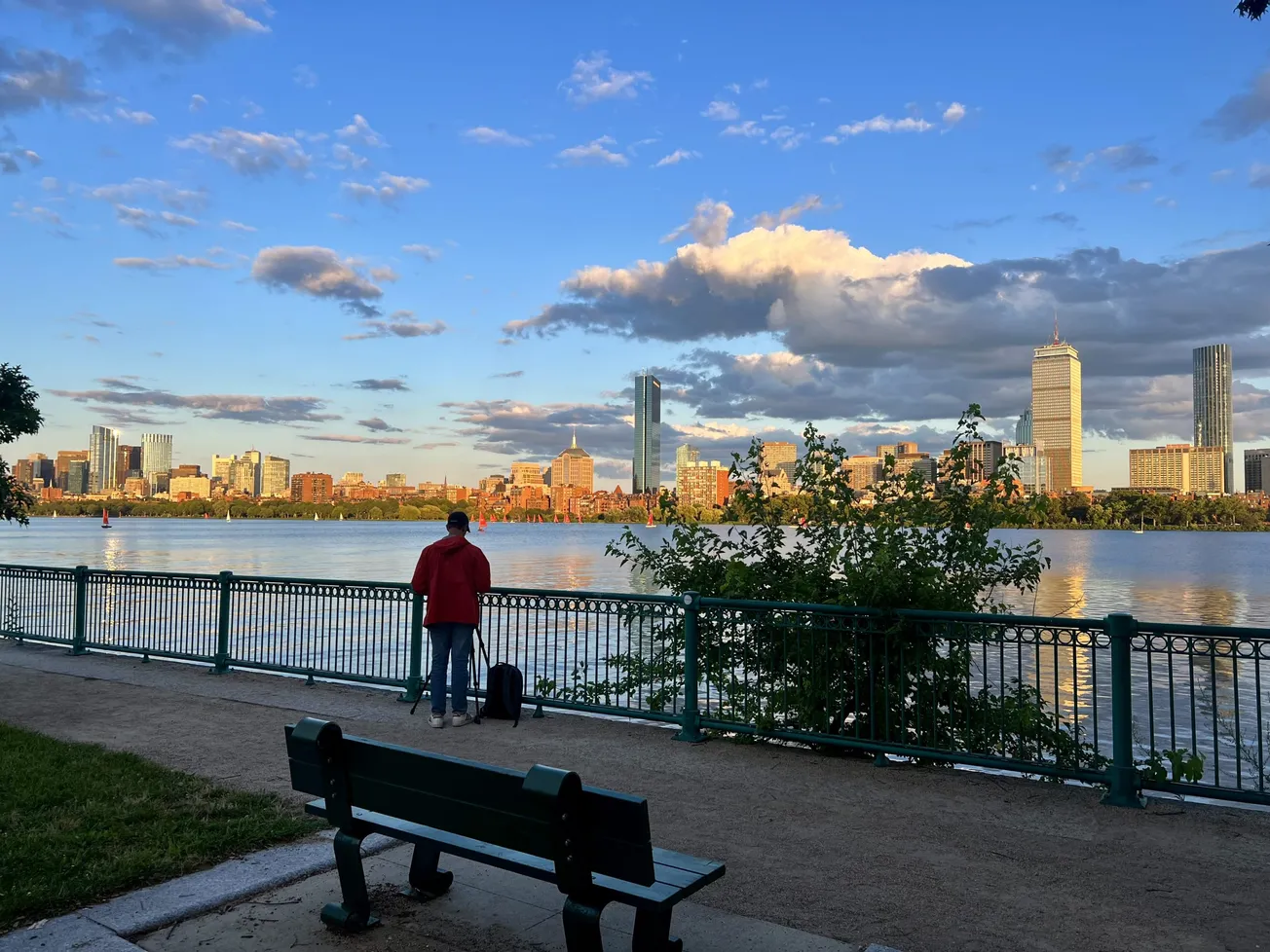 Vista de Boston desde MIT. Foto: Rosanna Marinelli.