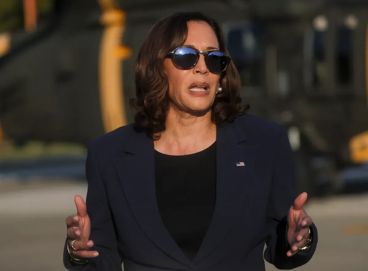 Kamala Harris, vicepresidenta de Estados Unidos. Foto: EFE (Obtenida por ETL).