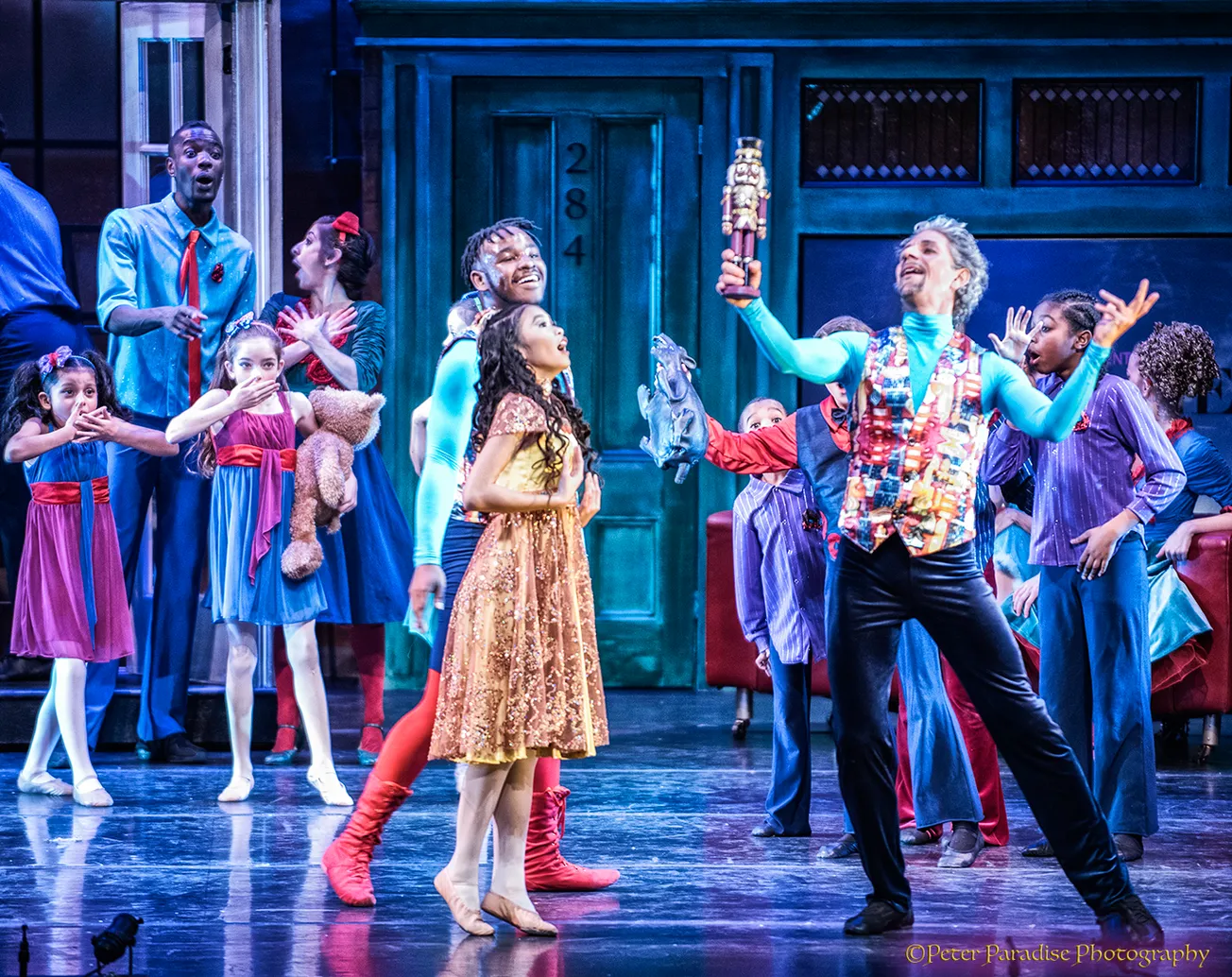 El Cascanueces Urbano (Urban Nutcracker, en inglés) de Anthony Williams llega este 16 de diciembre. Foto: Peter Paradise.