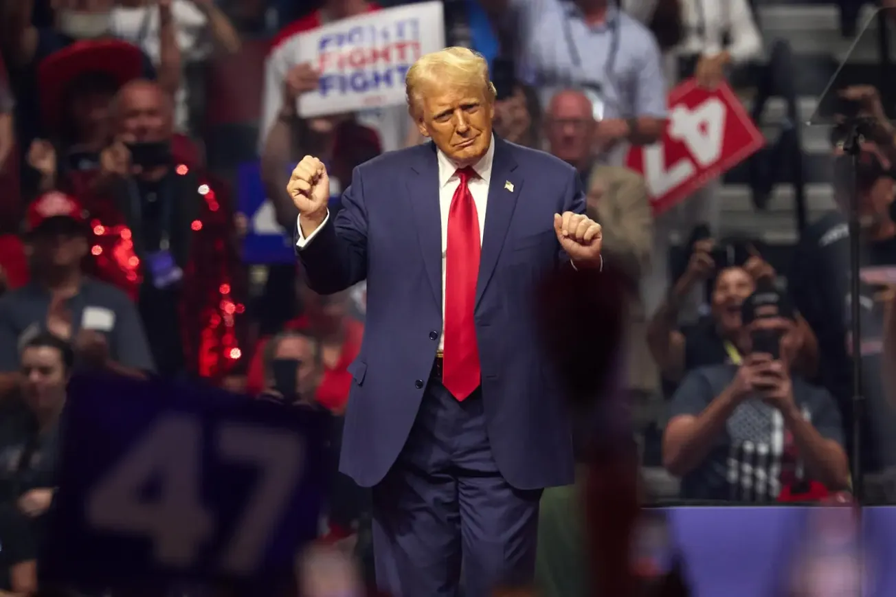 Trump anuncia que podría no asistir al debate presidencial de ABC con Harris